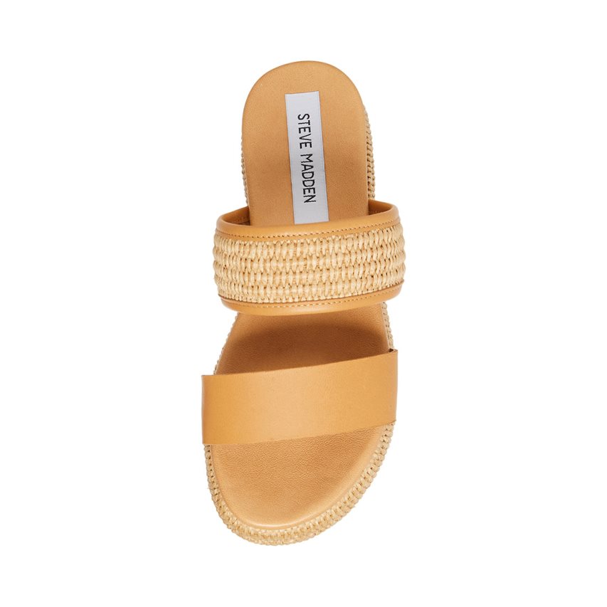 Sandalias de Plataforma Steve Madden Hudson Mujer Marrones | ES DH4823